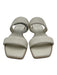 Dolce Vita Shoe Size 11 Cream White Synthetic Upper Two Strap Ribbed Sandals Cream White / 11