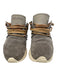 Esse Ut Esse Shoe Size 39 gray, silver, cream Leather Upper Fringe Sneakers gray, silver, cream / 39