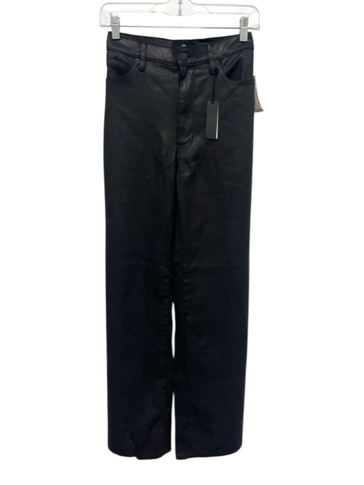 Banana Republic Size 29 Black Lyocell High Rise Zip Fly Wide Leg Pants Black / 29