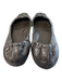 Tory Burch Shoe Size 9 Gray & Animal Print Leather Medallion Elastic Back Shoes Gray & Animal Print / 9