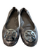 Tory Burch Shoe Size 9 Gray & Animal Print Leather Medallion Elastic Back Shoes Gray & Animal Print / 9