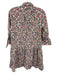 The Shirt Rochelle Behrens Size Medium Pink, Green, Blue Cotton Blend Dress Pink, Green, Blue / Medium