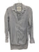 Frank & Eileen Size Small Blue & White Cotton Long Sleeve Windowpane Collar Top Blue & White / Small