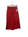 Vince Size S Red Cotton Elastic Drawstring Waist Wide Leg Cropped Pants Red / S