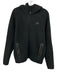 Nike Size M Black Synthetic Solid Athletic Hoodie Men's Jacket Black / M
