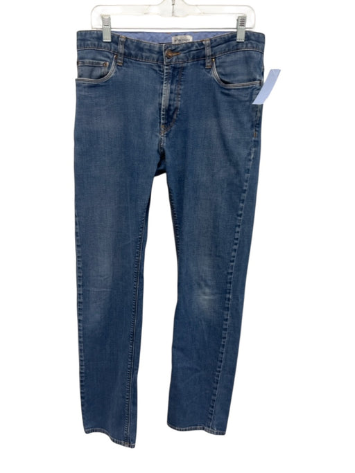 Peter Millar Size 33 med light wash Cotton Blend Solid Jean Men's Pants med light wash / 33