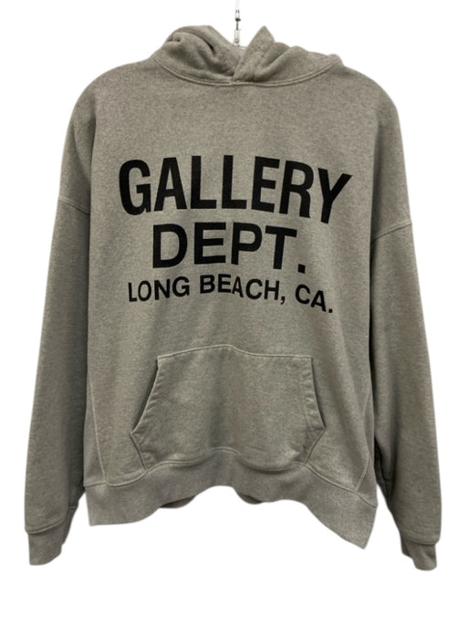 Gallery Dept. Size S Gray Cotton logo Hoodie Men's Jacket Gray / S
