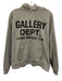 Gallery Dept. Size S Gray Cotton logo Hoodie Men's Jacket Gray / S