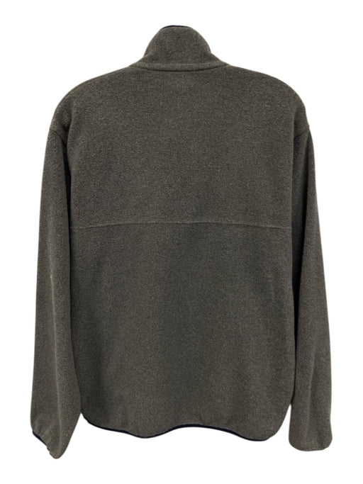 Patagonia AS IS Size S Gray Synthetic fleece Quarter Button Men's Jacket Gray / S