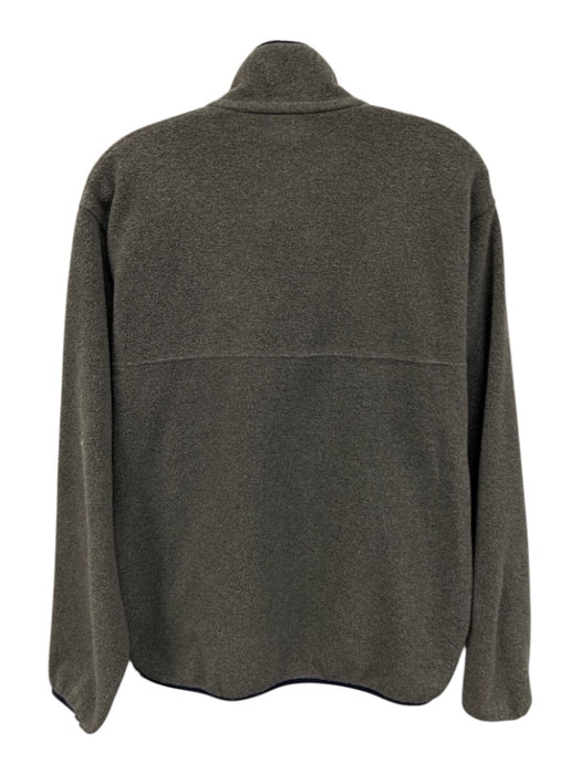 Patagonia AS IS Size S Gray Synthetic fleece Quarter Button Men's Jacket Gray / S