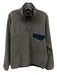 Patagonia AS IS Size S Gray Synthetic fleece Quarter Button Men's Jacket Gray / S