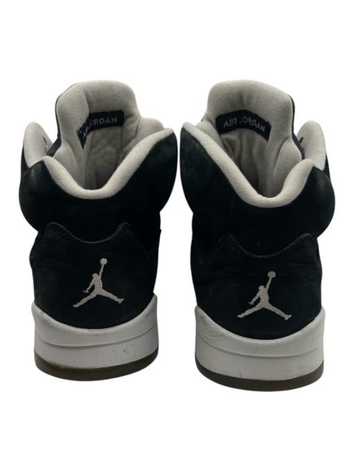 Jordan Shoe Size 12 Black Leather Solid Basketball Sneaker Men's Shoes Black / 12