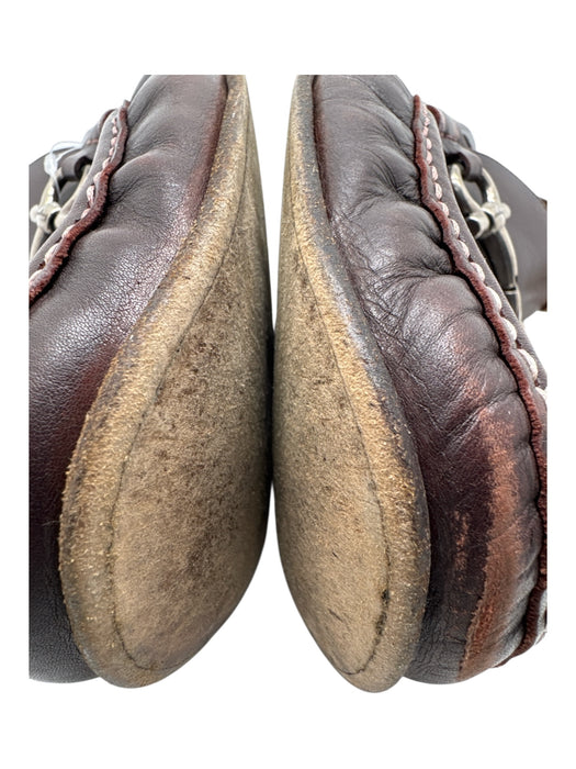 Ferragamo Shoe Size 13 Brown Leather Solid Dress Men's Shoes Brown / 13