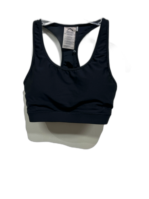 The Upside Size 6 Black Polyamide Blend Racerback padded Athletic sports bra Black / 6