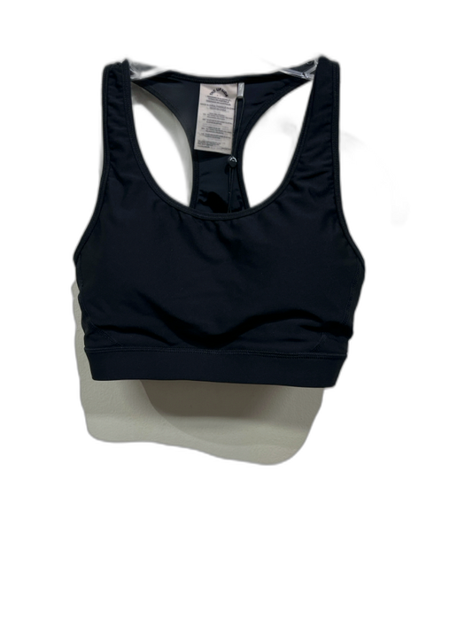 The Upside Size 6 Black Polyamide Blend Racerback padded Athletic sports bra Black / 6