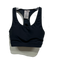 The Upside Size 6 Black Polyamide Blend Racerback padded Athletic sports bra Black / 6