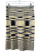Missoni Size 40 Beige, Black, Yellow Elastic Waist Knee Length Skirt Beige, Black, Yellow / 40