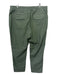 J Crew Size L Green Cotton Hook & Zip High Rise Tapered Pants Green / L