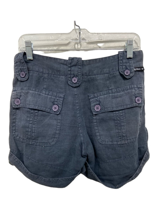 Billy Blues Size 0 Gray Cotton Mid Rise Cuff Button Fly Shorts Gray / 0