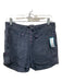 Billy Blues Size 0 Gray Cotton Mid Rise Cuff Button Fly Shorts Gray / 0