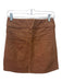 Veronica Beard Jeans Size 2 Brown Cotton Denim High Rise Skirt Brown / 2