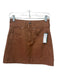 Veronica Beard Jeans Size 2 Brown Cotton Denim High Rise Skirt Brown / 2