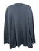 Akris Navy Blue Silk Cap Sleeve Pleated Front Open Front Knit Jacket Set Navy Blue / 12