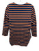 Veronica Beard Size M Navy, Orange & Blue Cotton Long Sleeve Layered Dress Navy, Orange & Blue / M