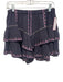 Marant Etoile Size 40 Purple, Pink, Blue Cotton Elastic Waistband Shorts Purple, Pink, Blue / 40