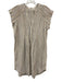 Veronica Beard Size S Beige, Blue, & Multi Cotton & Lurex Short Sleeve Dress Beige, Blue, & Multi / S