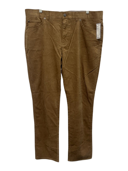 Peter Millar NWT Size 38 Brown Cotton Solid Corduroy Men's Pants Brown / 38