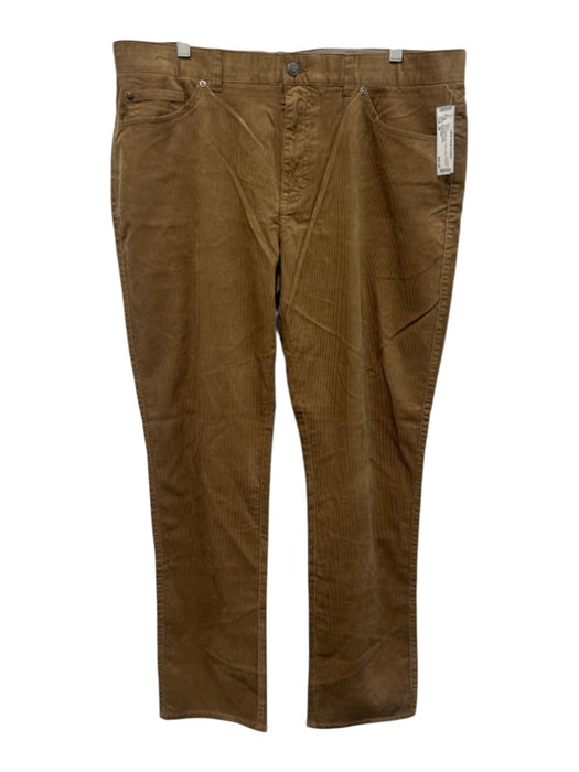 Peter Millar NWT Size 38 Brown Cotton Solid Corduroy Men's Pants Brown / 38