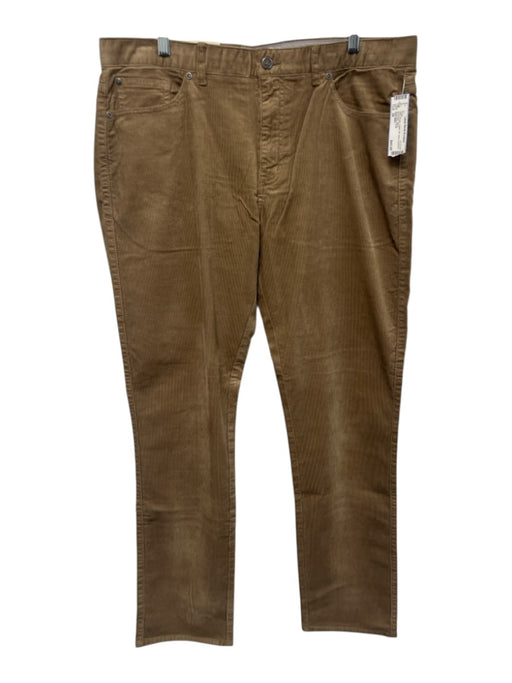 Peter Millar NWT Size 38 Brown Cotton Solid Corduroy Men's Pants Brown / 38