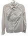 Veronica Beard Size 4 White Cotton Long Sleeve Button Up Collar Top White / 4