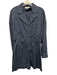 Pearl by Lela Rose Size Large Navy Blue Cotton Long Sleeve Button Front Romper Navy Blue / Large