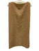 Tish Cox Size XS Tan Beige Sleeveless Boat Neck Shift Knee length Dress Tan Beige / XS