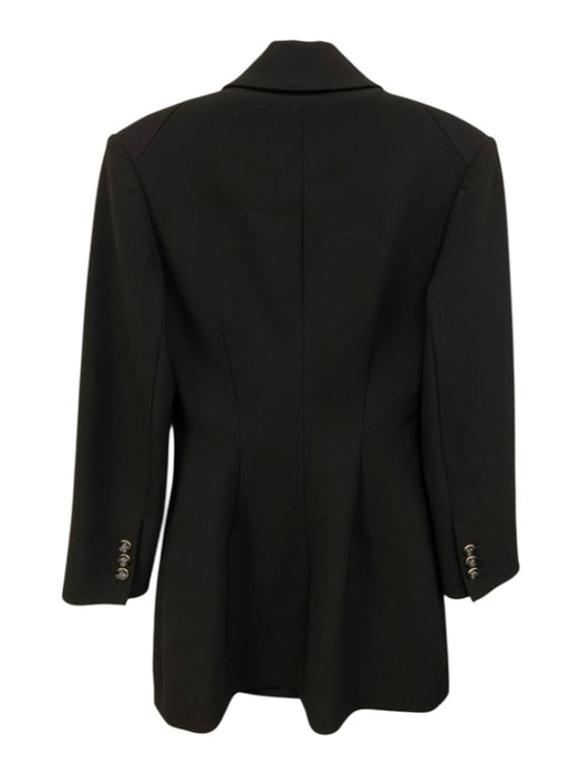 Veronica Beard Size 4 Black Double Breasted Zip Blazer Dress Black / 4