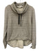 Veronica Beard Size S Cream & Black Cotton Blend Stripe High Low Sweater Cream & Black / S