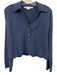 Veronica Beard Size S Blue Polyamide Blend Collared Long Sleeve Sweater Blue / S