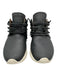 Esse Ut Esse Shoe Size 40 Black Leather Fringe Leather Laces Low Top Sneakers Black / 40
