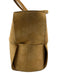 Bottega Veneta Camel Brown Suede leather Top Handle Intrecciato Shoulder Bag Camel Brown / M