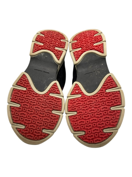 Isabel Marant Shoe Size 38 Black, Red, White Leather Upper Almond Toe Sneakers Black, Red, White / 38