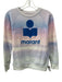 Isabel Marant Etoile Size XS / 34 Purple, Blue, White Cotton Blend Logo Sweater Purple, Blue, White / XS / 34