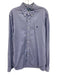 Ralph Lauren Size 16.5 Blue Cotton Micro Button up Men's Long Sleeve Shirt Blue / 16.5