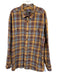 Patagonia Size XXL Red & Yellow Cotton Blend Plaid Flannel Long Sleeve Shirt Red & Yellow / XXL
