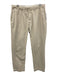 Polo Size 36 Beige Cotton Blend Solid Khakis Men's Pants Beige / 36