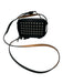 Reed Krakoff Black & Gray Leather Silver Hardware Windowpane Crossbody Bag Black & Gray / Mini
