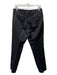 Dries Van Noten Size 38 Black Viscose & Linen Blend Solid Trouser Pants Black / 38