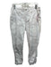 Paige Size 29 White Cotton Blend Mid Rise Camo Jogger Pants White / 29