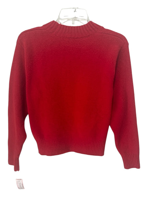 AYR Size S Cherry Red cotton & polyamide Crew Neck Long Sleeve Sweater Cherry Red / S